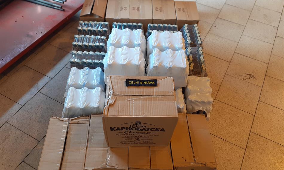 zadržené lihoviny